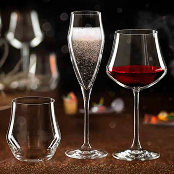 Set de pahare RCR Ego 0.43l / Cristal / Transparent photo 2