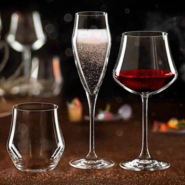 Set de pahare RCR Ego 0.43l / Cristal / Transparent photo 2