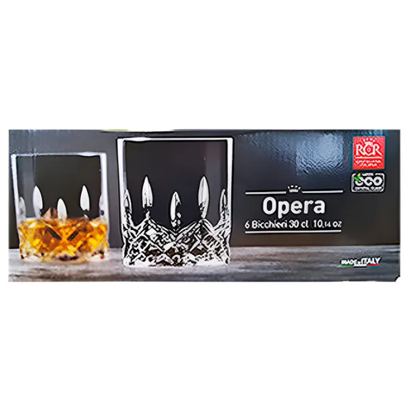 Набор стаканов RCR Opera 0.3л / Хрусталь / Прозрачный photo 3 Набор стаканов RCR Opera 0.3л / Хрусталь / Прозрачный photo 3
