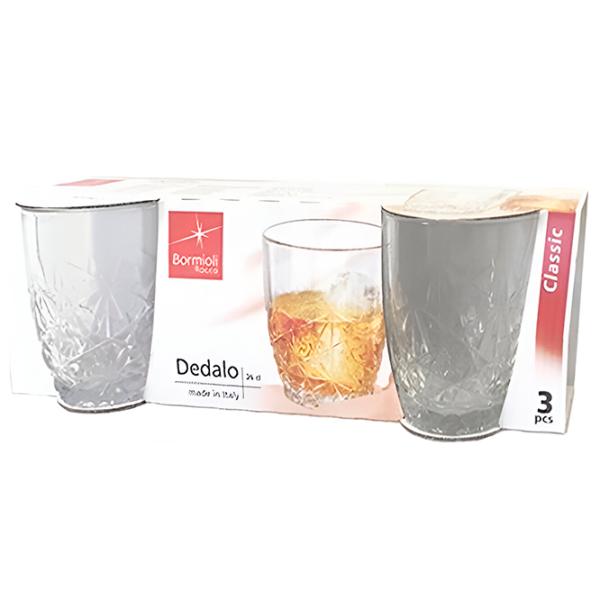 Set de pahare Bormioli Rocco Dedalo 0.26l / Sticlă / Transparent photo 4 Set de pahare Bormioli Rocco Dedalo 0.26l / Sticlă / Transparent photo 4