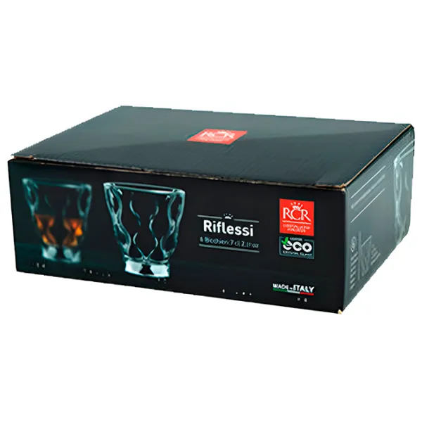 Set de pahare RCR Riflessi 0.06l / Cristal / Transparent photo 2 Set de pahare RCR Riflessi 0.06l / Cristal / Transparent photo 2