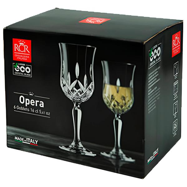 Set de pahare RCR Opera 0.16l / Cristal / Transparent photo 4