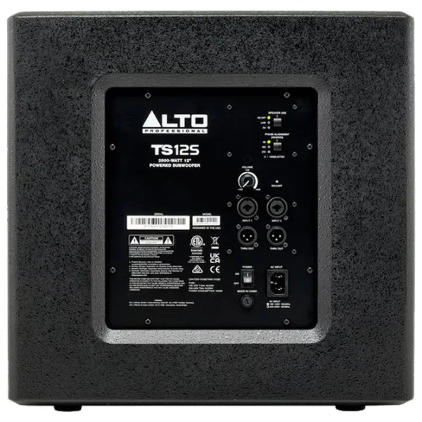 Subwoofer activ Alto TS12S Cu fir/ 2500 W/ 120 dB photo 6