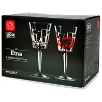 Набор стаканов RCR Etna 0.28л / Хрусталь / Прозрачный photo 3