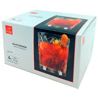 Набор стаканов Bormioli Rocco Bartender 0.39л / Стекло / Прозрачный photo 3