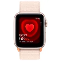 Ceas inteligent Apple Watch SE 2023 1.57"/ 40mm/ Starlight - Starlight Sport/ MR9W3QR/ A photo 4