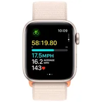 Ceas inteligent Apple Watch SE 2023 1.57"/ 40mm/ Starlight - Starlight Sport/ MR9W3QR/ A photo 5