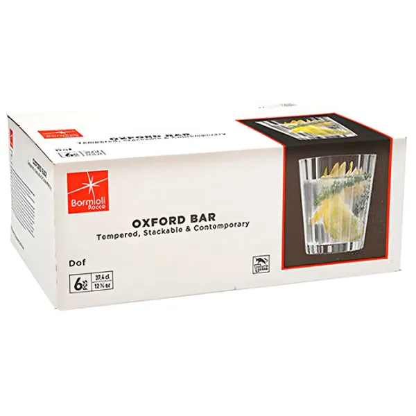 Set de pahare Bormioli Rocco Oxford Bar 0.375l / Sticlă / Transparent photo 3