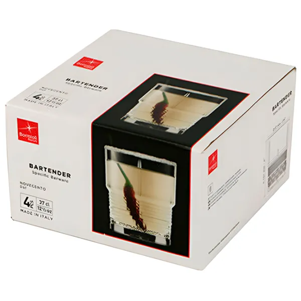 Set de pahare Bormioli Rocco Bartender 0.37l / Sticlă / Transparent photo 3 Set de pahare Bormioli Rocco Bartender 0.37l / Sticlă / Transparent photo 3
