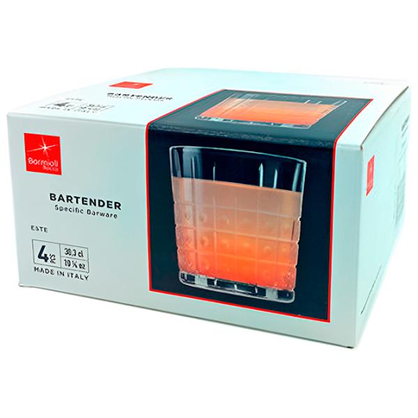 Set de pahare Bormioli Rocco Bartender 0.3l / Sticlă / Transparent photo 3
