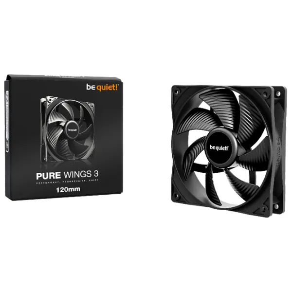 Ventilator de carcasă Be quiet! Pure Wings 3 Hidrodinamic/ 1600 rpm photo 3