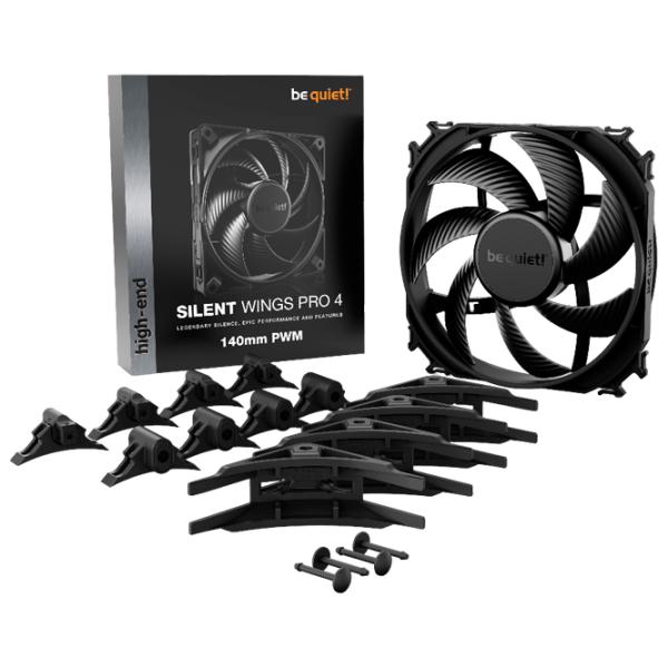 Вентилятор для корпуса Be quiet! Silent Wings Pro 4 Гидродинамический/ 2400 об/ мин photo 4