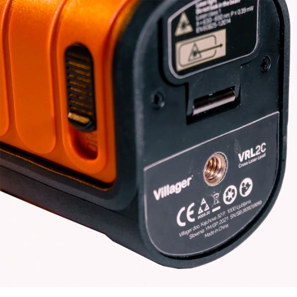 Лазерный нивелир Villager VRL-2C линейный/ Аккумулятор photo 6