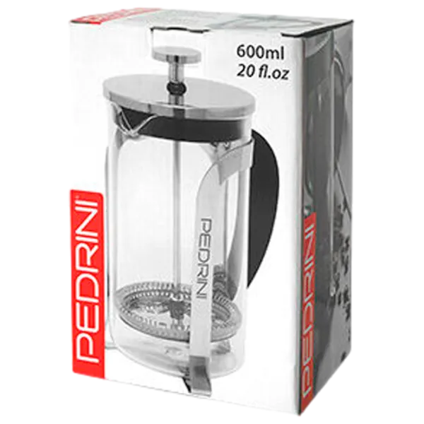 Presă franceză Pedrini 35789 0.6 l/ Transparent photo 2