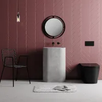 Зеркало Leve Bubble Металл/ Круглая photo 3