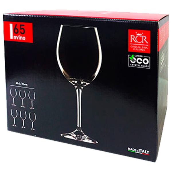 Набор стаканов RCR Invino 0.65л / Хрусталь / Прозрачный photo 3 Набор стаканов RCR Invino 0.65л / Хрусталь / Прозрачный photo 3