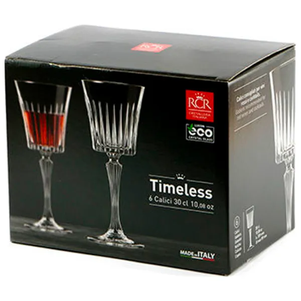 Set de pahare RCR Timeless 0.3l / Cristal / Transparent photo 5