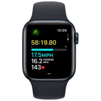 Ceas inteligent Apple Watch SE Gen2 2023 1.57" / 40mm / Black - Midnight Sport / MR9X3QR/A photo 6