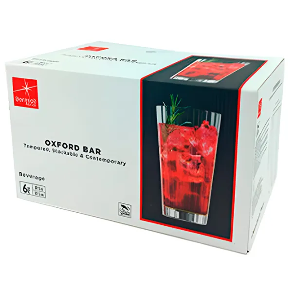 Set de pahare Bormioli Rocco Oxford Bar 0.4l / Sticlă / Transparent photo 3