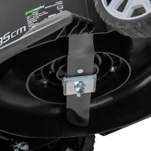 Газонокосилка аккумуляторный Greenworks G40LM35K2 Самоход photo 4