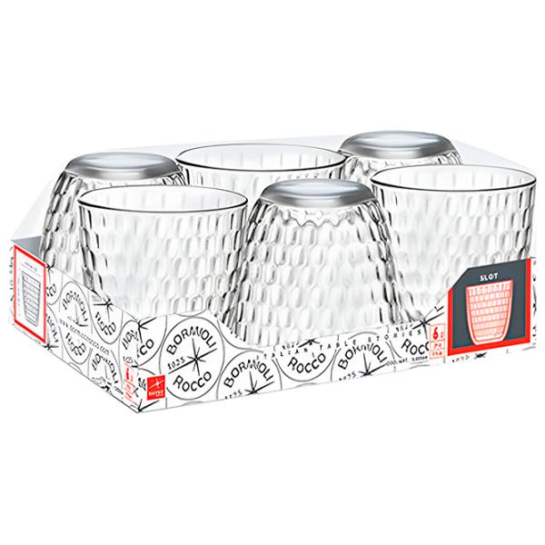 Set de pahare Bormioli Rocco Slot 0.29l / Sticlă / Transparent photo 4