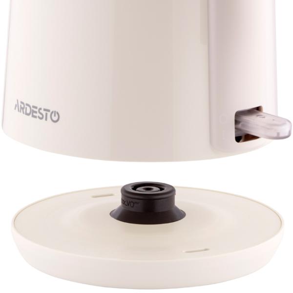 Ceainic electric Ardesto EKL-F1BG 1l / Ascuns / Beige photo 5