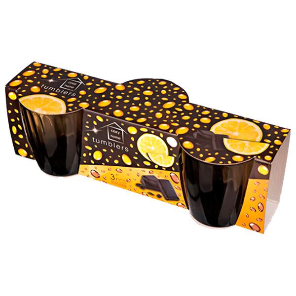 Set de pahare Glass Ink Elica 0.36l / Sticlă / Smoky clear photo 2