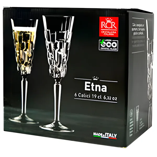 Set de pahare RCR Etna 0.19l / Cristal / Transparent photo 3