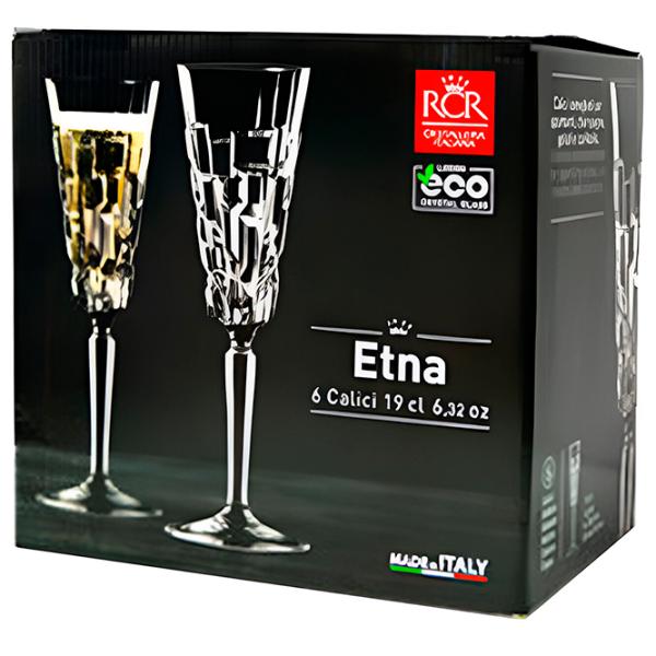 Set de pahare RCR Etna 0.19l / Cristal / Transparent photo 3