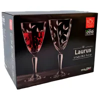 Набор стаканов RCR Laurus 0.28л / Хрусталь / Прозрачный photo 2