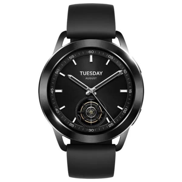 Ceas inteligent Xiaomi Watch S3 1.43"/ 47 mm/ Black - Black/ BHR7874GL photo 2