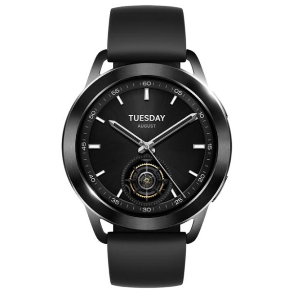 Ceas inteligent Xiaomi Watch S3 1.43"/ 47 mm/ Black - Black/ BHR7874GL photo 2