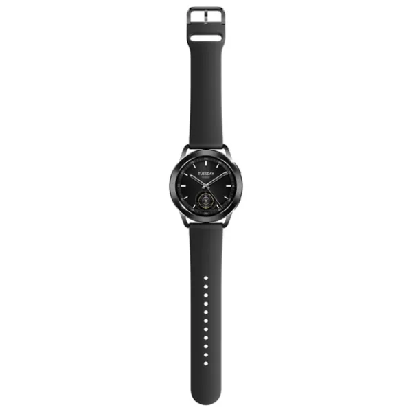 Ceas inteligent Xiaomi Watch S3 1.43"/ 47 mm/ Black - Black/ BHR7874GL photo 4