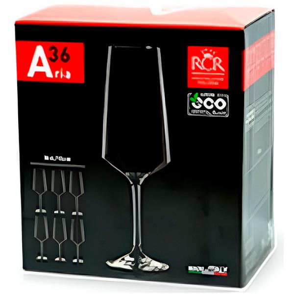 Набор стаканов RCR Aria 0.36л / Хрусталь / Прозрачный photo 4