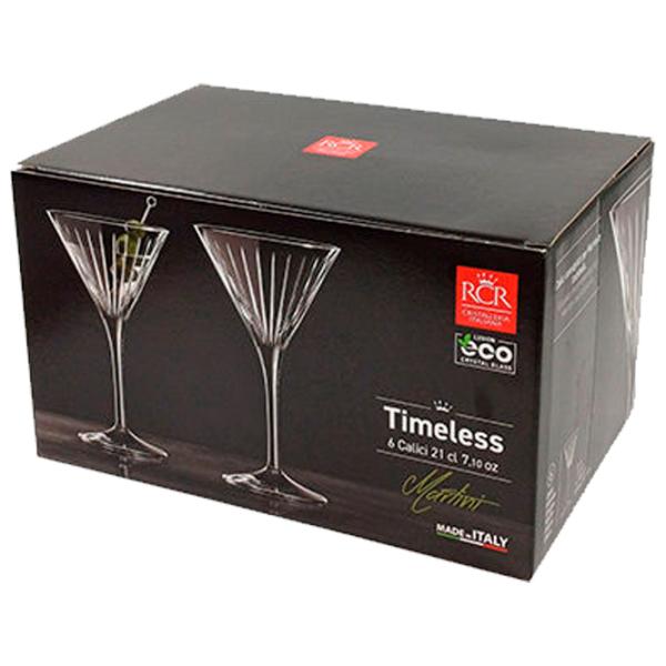 Набор стаканов RCR Timeless 0.21л / Стекло / Прозрачный photo 3