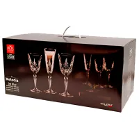 Set de pahare RCR Melodia 0.27l / Cristal / Transparent photo 4