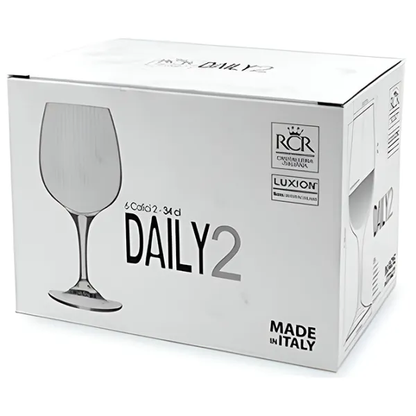 Набор стаканов RCR Daily 0.34л / Хрусталь / Прозрачный photo 2 Набор стаканов RCR Daily 0.34л / Хрусталь / Прозрачный photo 2