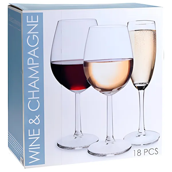 Набор стаканов EH Vinissimo 0.43л / Стекло / Прозрачный photo 2 Набор стаканов EH Vinissimo 0.43л / Стекло / Прозрачный photo 2
