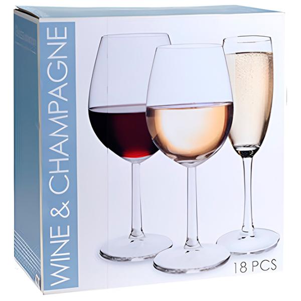 Набор стаканов EH Vinissimo 0.43л / Стекло / Прозрачный photo 2 Набор стаканов EH Vinissimo 0.43л / Стекло / Прозрачный photo 2