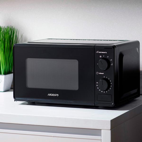 Cuptor cu microunde Ardesto GO-S724B Standart/ 700 W/ Black photo 8