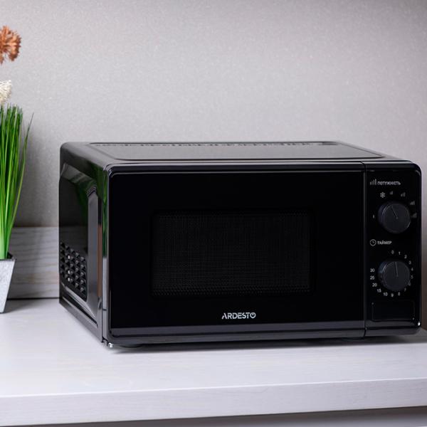 Cuptor cu microunde Ardesto GO-S724B Standart/ 700 W/ Black photo 9
