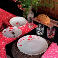 Стакан Tognana Amore Rosso 0.34л / Стекло / Прозрачный photo 2