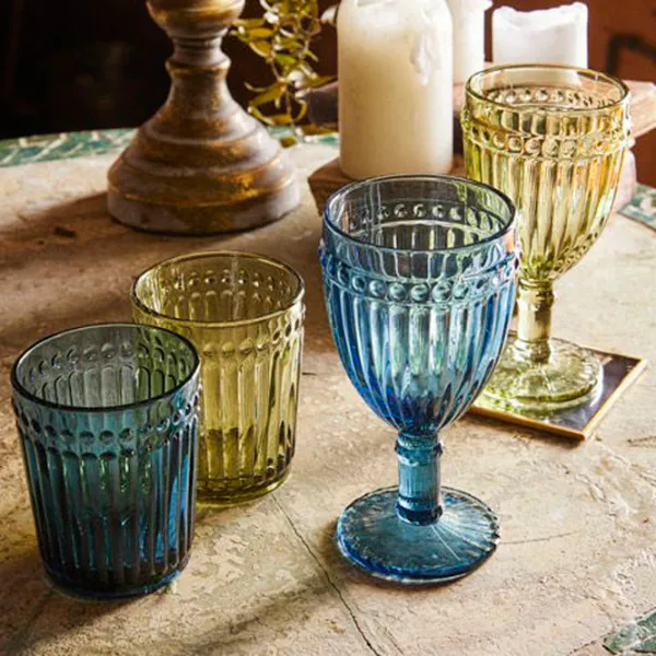 Set de pahare Tognana Dorico 0.31l / Sticlă / Green photo 2