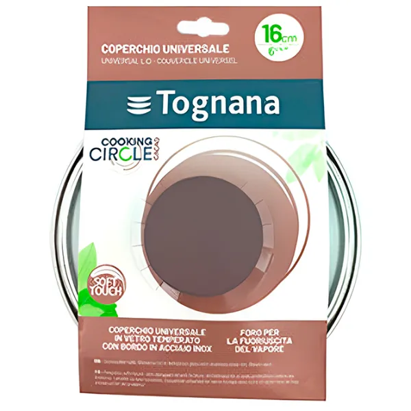 Крышка Tognana 47262 16 см / Нержавеющая сталь photo 3