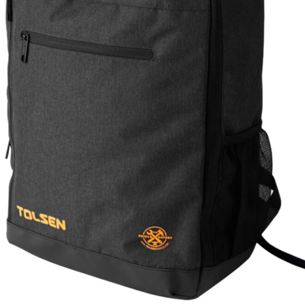 Рюкзак для ноутбука Tolsen 80040 15.4"/ Оранжевый Черный photo 2 Рюкзак для ноутбука Tolsen 80040 15.4"/ Оранжевый Черный photo 2