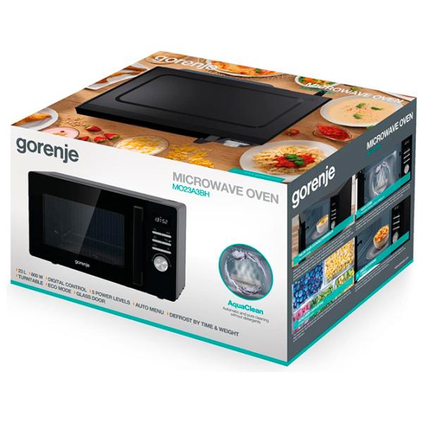 Cuptor cu microunde Gorenje MO23A3BH Standart/ 800 W/ Black photo 14