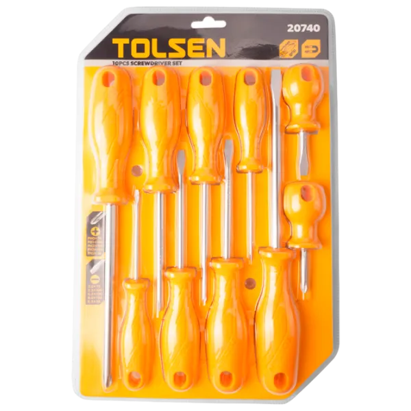 Набор отвёрток Tolsen 20740 Количество в наборе: 10 photo 2