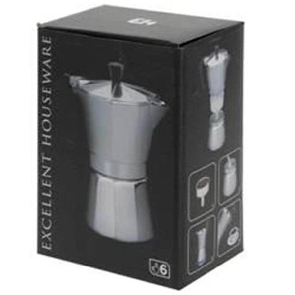 Cafetieră gheizer EH 03306 0.24l / Aluminiu / Inox photo 2