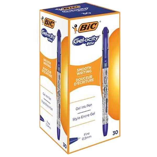 Ручка гелевая BIC Gel-osity Stile Количество в наборе - 1 photo 2 Ручка гелевая BIC Gel-osity Stile Количество в наборе - 1 photo 2