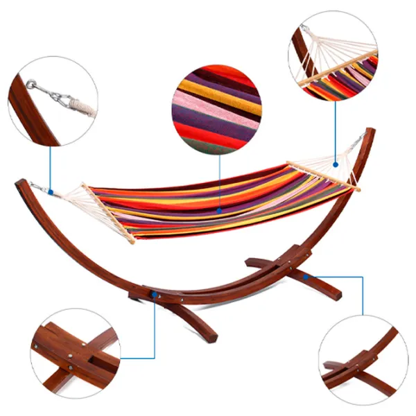 Hamac Worker New York H2020 Bumbac/ Multicolor photo 3